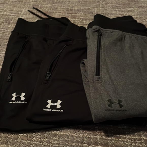 Under Armour Other - Under Armour Men's Sportstyle Tricot Joggers/medium/good condition/set of 3